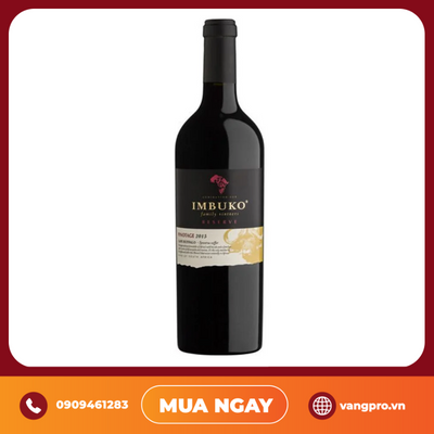 VANG ĐỎ NAM PHI IMBUKO RESERVE PINOTAGE
