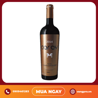 VANG ĐỎ TÂY BAN NHA CARAY TINTA DE TORO ORO (14M) 2014