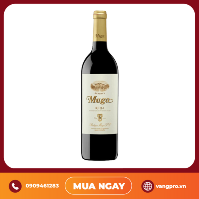 VANG ĐỎ TÂY BAN NHA MUGA RESERVA RIOJA