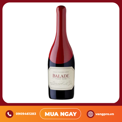 VANG ĐỎ MỸ BALADE PINOT NOIR 750ML