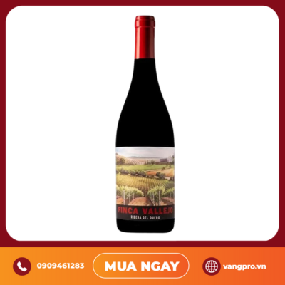 VANG ĐỎ TÂY BAN NHA FINCA VALLEJO RIBERA DEL DUERO ROBLE