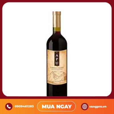 VANG ĐỎ ÚC APU CABERNET SHIRAZ 750ML