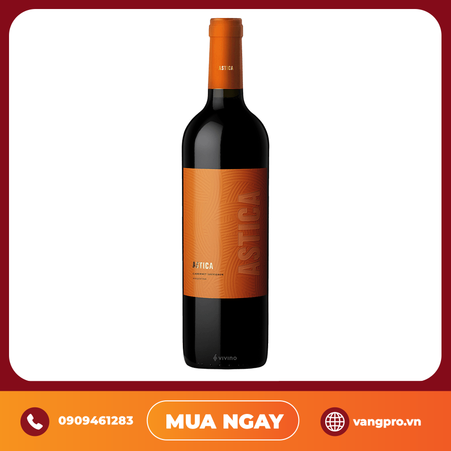 Vang Đỏ Argentina Astica Cabernet Sauvignon