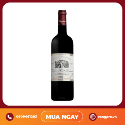 VANG ĐỎ PHÁP BORDEAUX SUPERIEUR CHATEAU HAUT POUGNAN