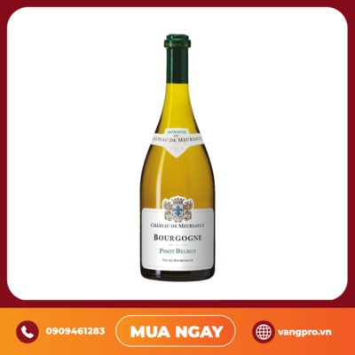 VANG TRẮNG PHÁP BOURGOGNE PINOT BEUROT CHATEAU DE MEURSAULT