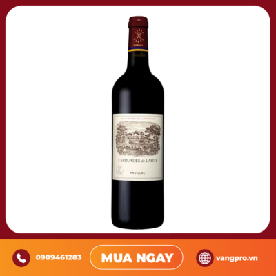 VANG ĐỎ PHÁP CARRUADES DE LAFITE 2009