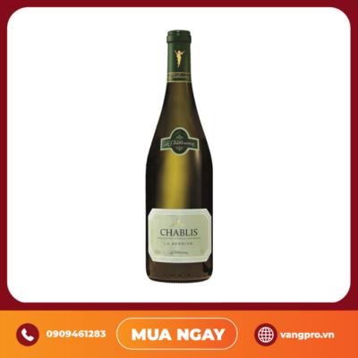 VANG TRẮNG PHÁP CHABLIS LA CHABLISIENNE LA SEREINE 75CL