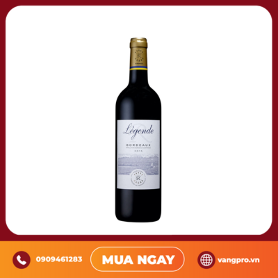 VANG ĐỎ PHÁP BARONS DE ROTHSCHILD LEGENDE BORDEAUX 750ML