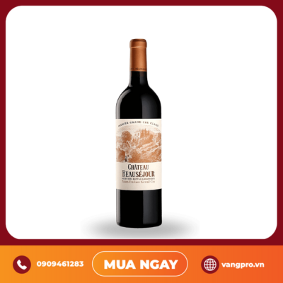 VANG ĐỎ PHÁP CHATEAU BEAUSEJOUR DUFFAU PREMIER GRAND CRU CLASSÉ 2005