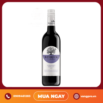 VANG ĐỎ ÚC BANROCK STATION CABERNET MERLOT 750ML