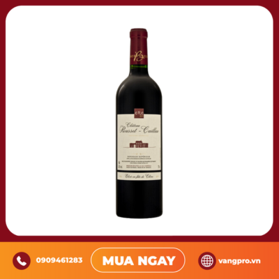 VANG ĐỎ PHÁP CHATEAU ROUSSET CAILLAU BORDEAUX