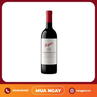 VANG ĐỎ ÚC PENFOLDS KOONUNGA HILL SHIRAZ CABERNET 750ML