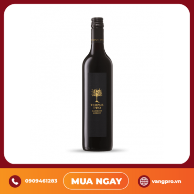 VANG ĐỎ ÚC TEMPUS TWO CABERNET MERLOT 750ML