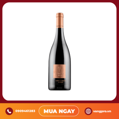 VANG ĐỎ ÚC TEMPUS TWO COPPER SERIES SHIRAZ 750ML