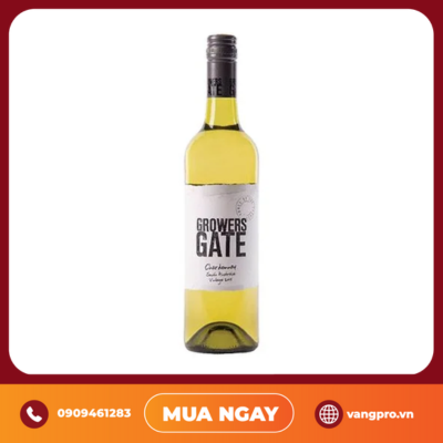 VANG TRẮNG ÚC GROWERS GATE CHARDONNAY 750ML