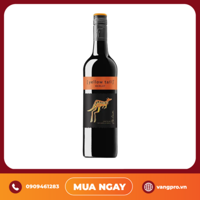 VANG ĐỎ ÚC YELLOW TAIL MERLOT 750ML