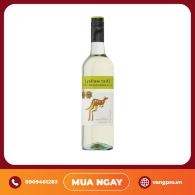 VANG TRẮNG ÚC YELLOW TAIL SEMILLON SAUVIGNON BLANC 750ML
