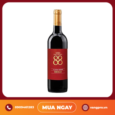 VANG ĐỎ ÚC TWO EIGHTS 88 SHIRAZ CLASSIC SERIES 750ML