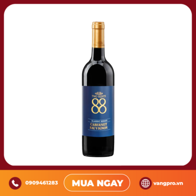 VANG ĐỎ ÚC TWO EIGHTS 88 CABERNET SAUVIGNON CLASSIC SERIES 750ML