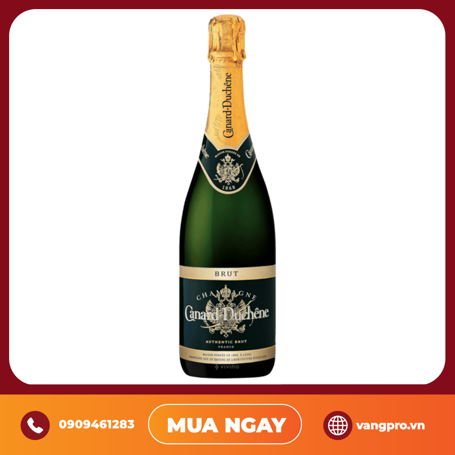 Vang Champagne Canard Duchêne Authentic Brut
