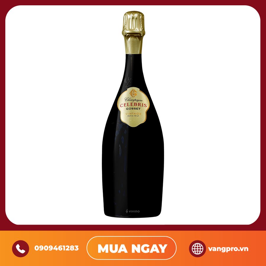 Vang Champagne Gosset Celebris 1998