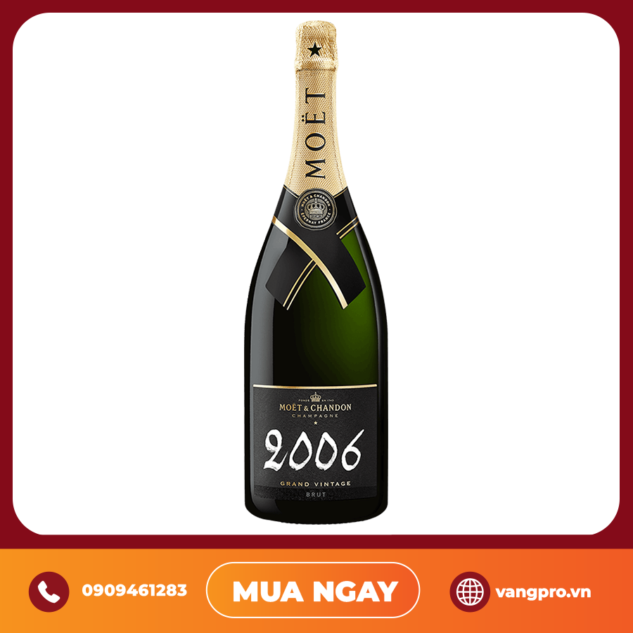 Vang Champagne Moet 2006