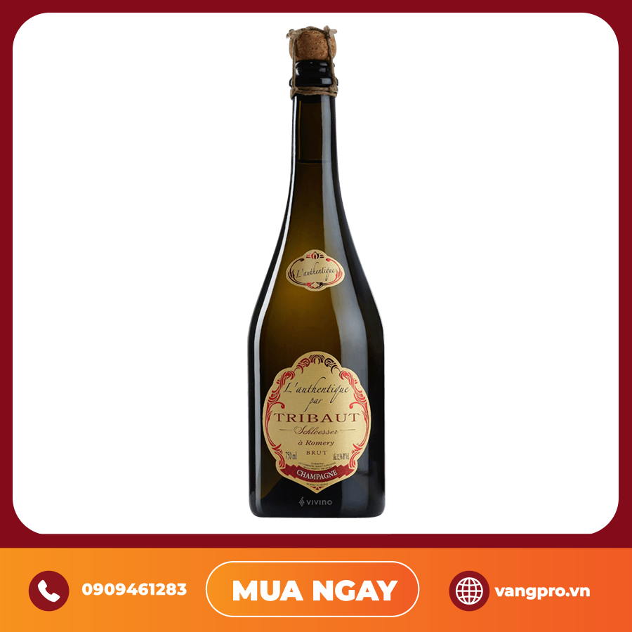 Vang Champagne Tribaut L'authentique Par Brut
