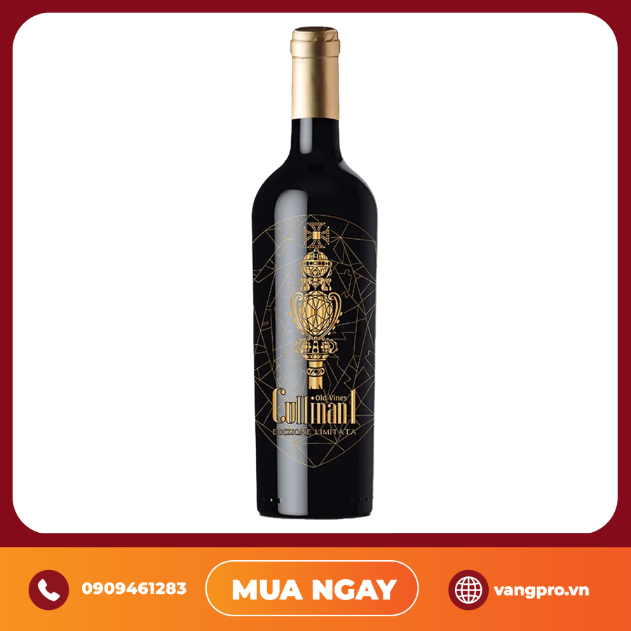 VANG ĐỎ Ý CULLINAN1 PRIMITIVO SALENTO IGP 19.5%