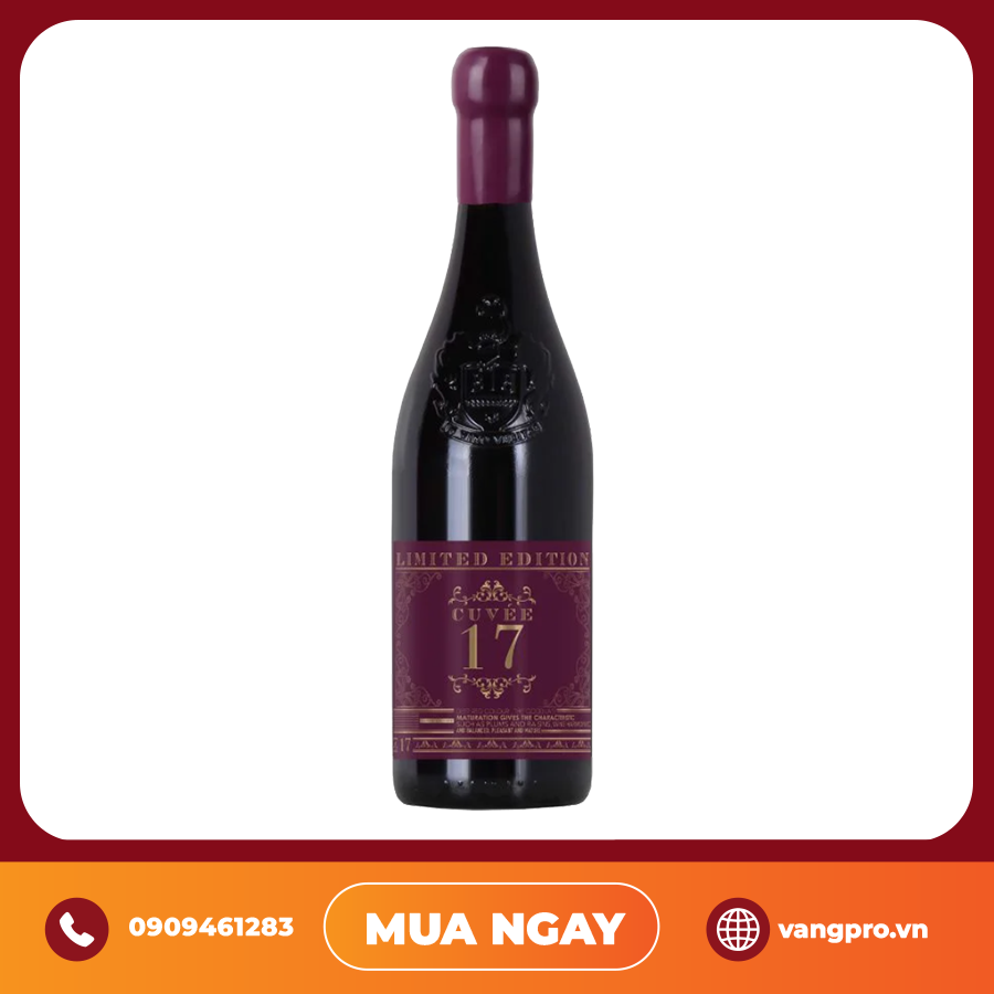 VANG ĐỎ Ý CUVEE 17 LIMITED EDITION