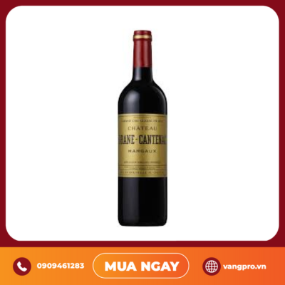 VANG ĐỎ PHÁP CHATEAU BRANE CANTENAC MARGAUX 2EME CRU CLASSE 2012