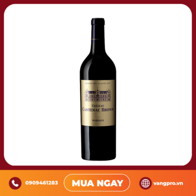 VANG ĐỎ PHÁP CHATEAU CANTENAC BROWN 3ÈME CRU CLASSÉ 2005 1L5