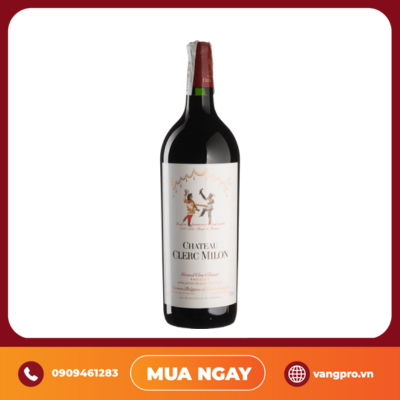 VANG ĐỎ PHÁP CHATEAU CLERC MILON 5ÈME CRU CLASSÉ 1L5 2006