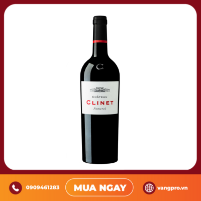 VANG ĐỎ PHÁP CHATEAU CLINET POMEROL AOC 2011