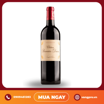 VANG ĐỎ PHÁP CHATEAU BRANAIRE DUCRU 4ÈME CRU CLASSÉ 2003