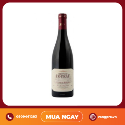 VANG ĐỎ PHÁP CHATEAU COURAC CÔTES DU RHÔNE 750ML