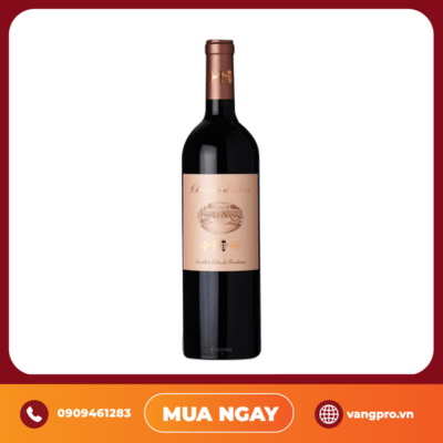 VANG ĐỎ PHÁP CHATEAU D’ARCE CASTILLON COTE DE BORDEAUX AOC 2016
