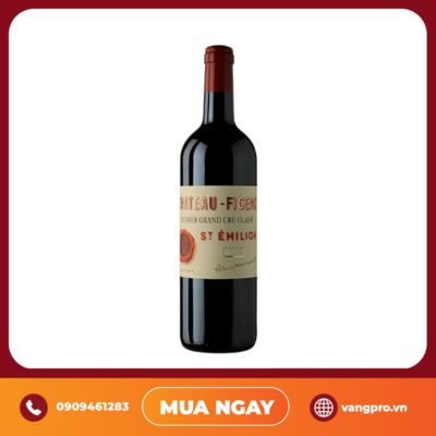 VANG ĐỎ PHÁP CHATEAU FIGEAC SAINT EMILION GRAND CRU CLASSÉ 2016