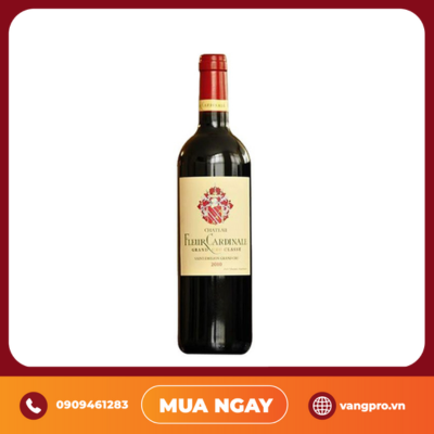 VANG ĐỎ PHÁP CHATEAU FLEUR CARDINALE 2014