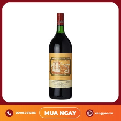 VANG ĐỎ PHÁP CHATEAU DUCRU BEAUCAILLOU 2ÈME CRU CLASSÉ 1L5 2012