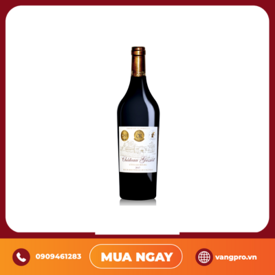 VANG ĐỎ PHÁP CH TEAU GASSIOT CÔTES DE BOURG 750ML