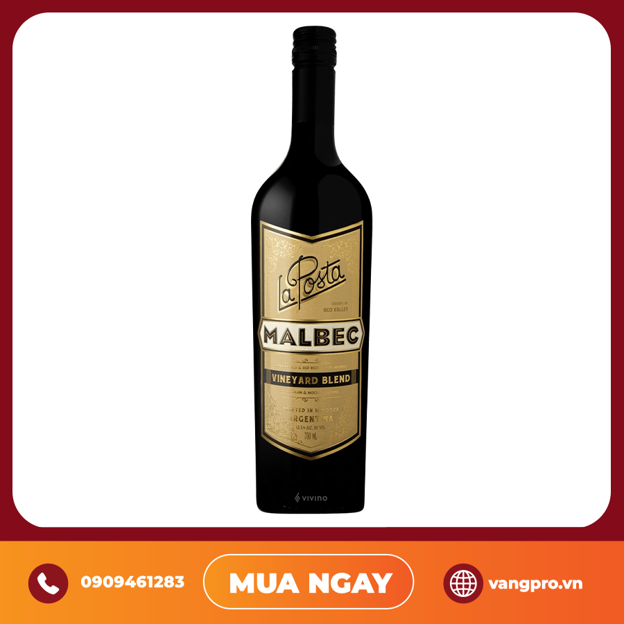 Vang Đỏ Argentina La Posta Malbec Vineyard Blend