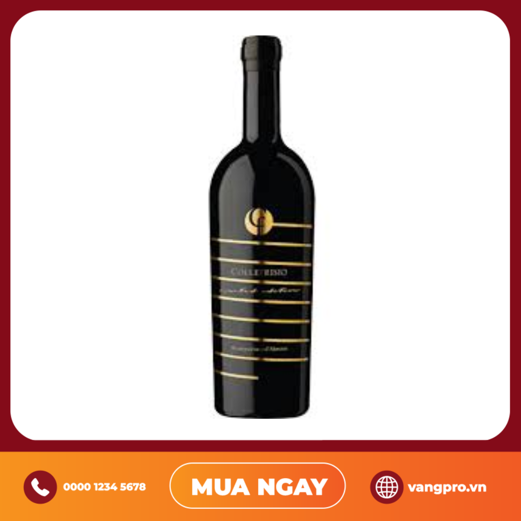 VANG ĐỎ Ý CF COLLEFRISIO LIMITED EDITION MONTEPULCIANO D'ABRUZZO DOC