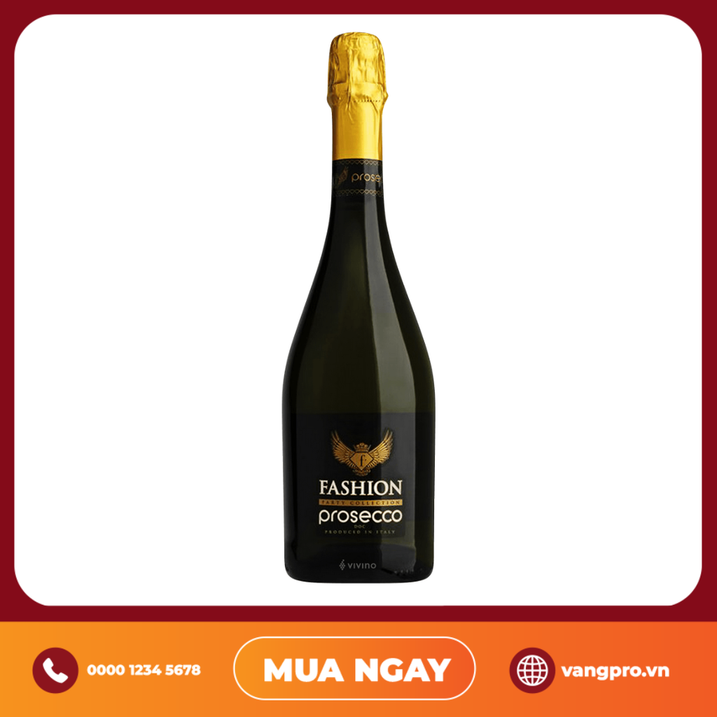 VANG NỔ Ý FASHION PROSECCO BRUT