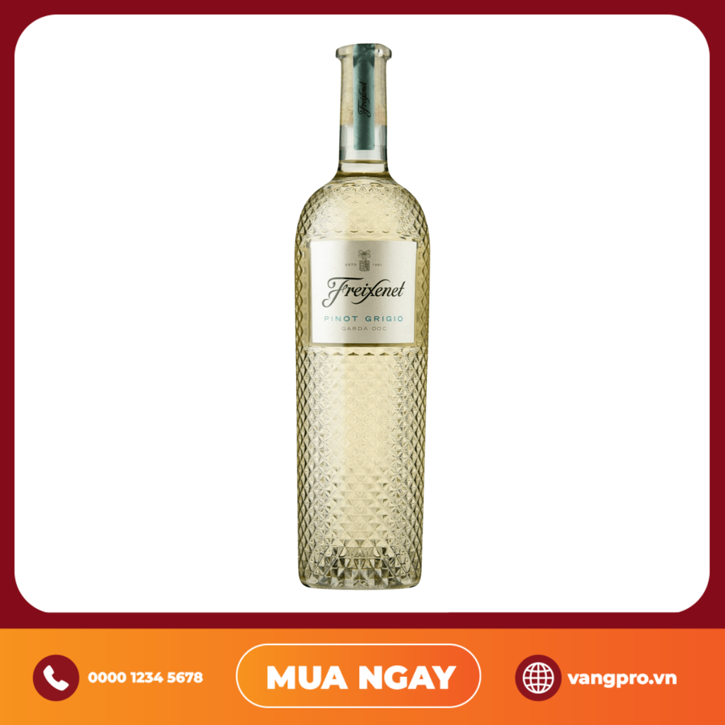 VANG TRẮNG FREIXENET PINOT GRIGIO GARDA
