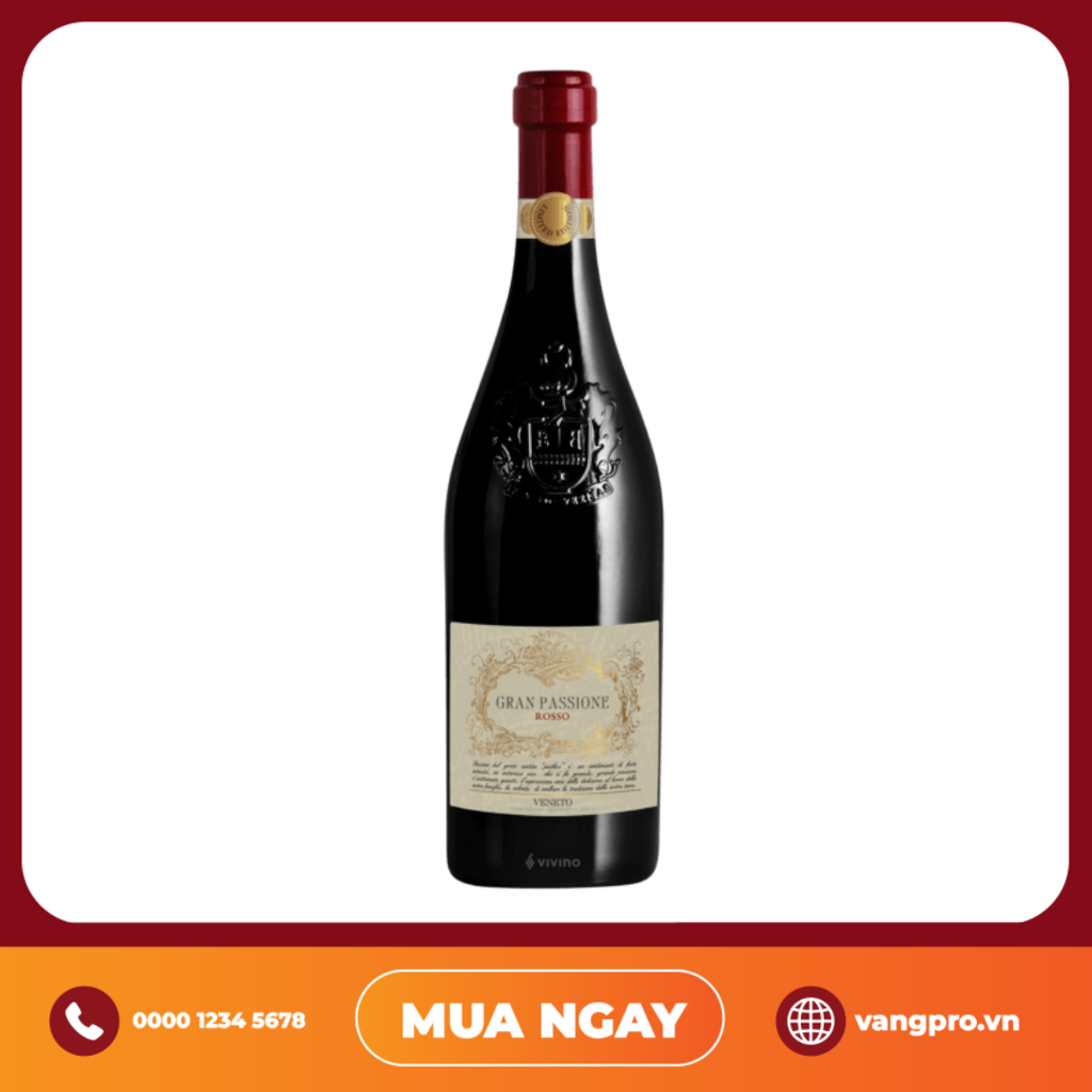 VANG ĐỎ Ý GRAN PASSIONE ROSSO