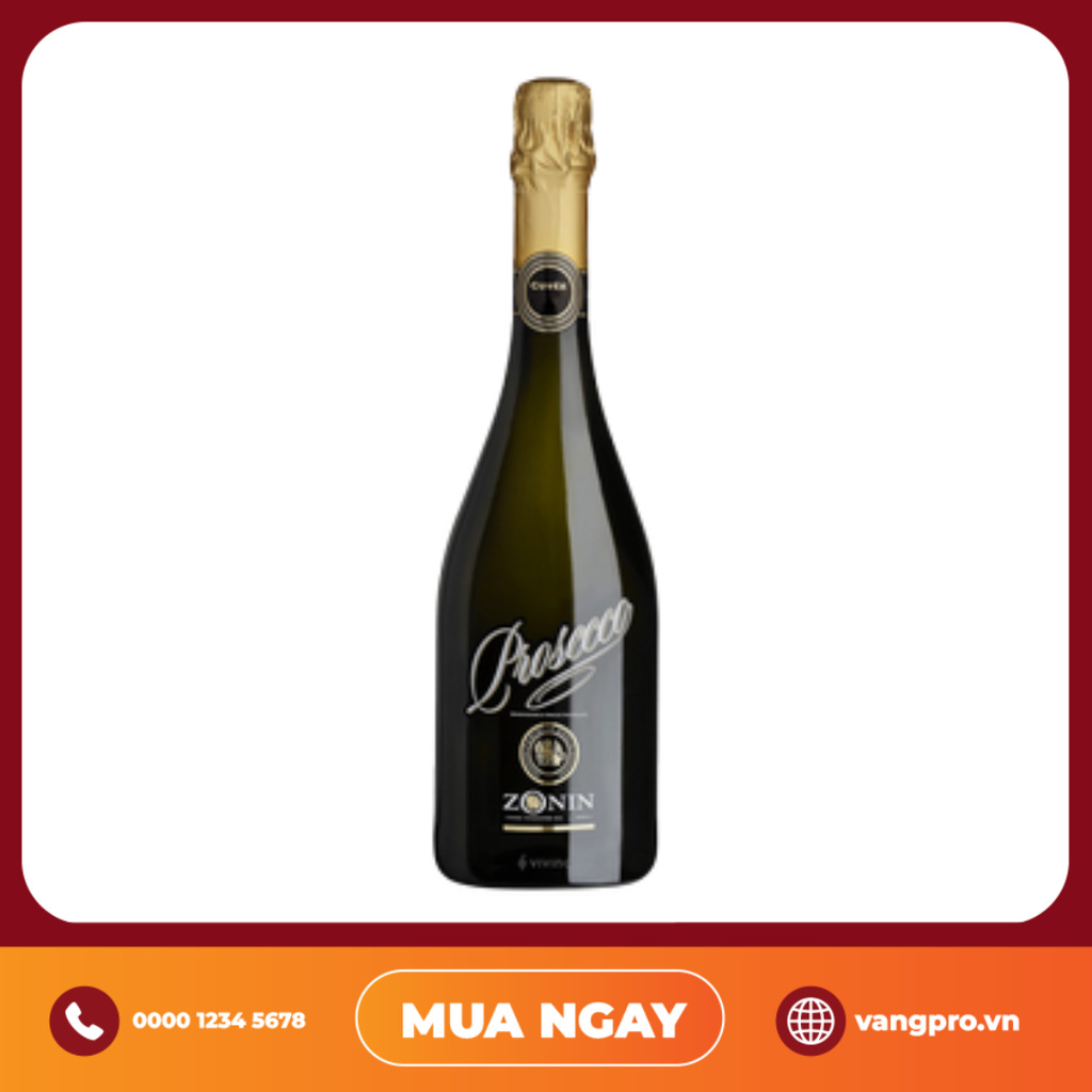 VANG NỔ Ý PROSECCO ZONIN