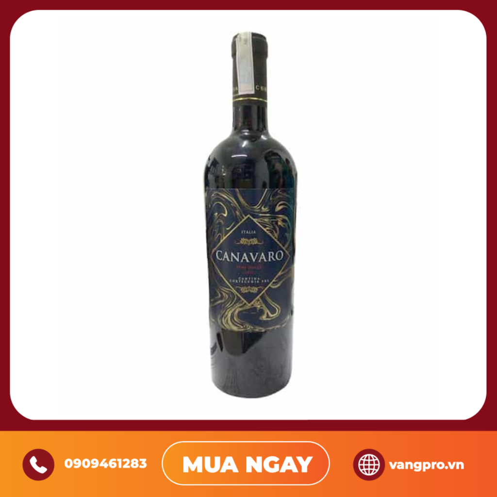 VANG ĐỎ Ý CANAVARO SEMI DOLCE