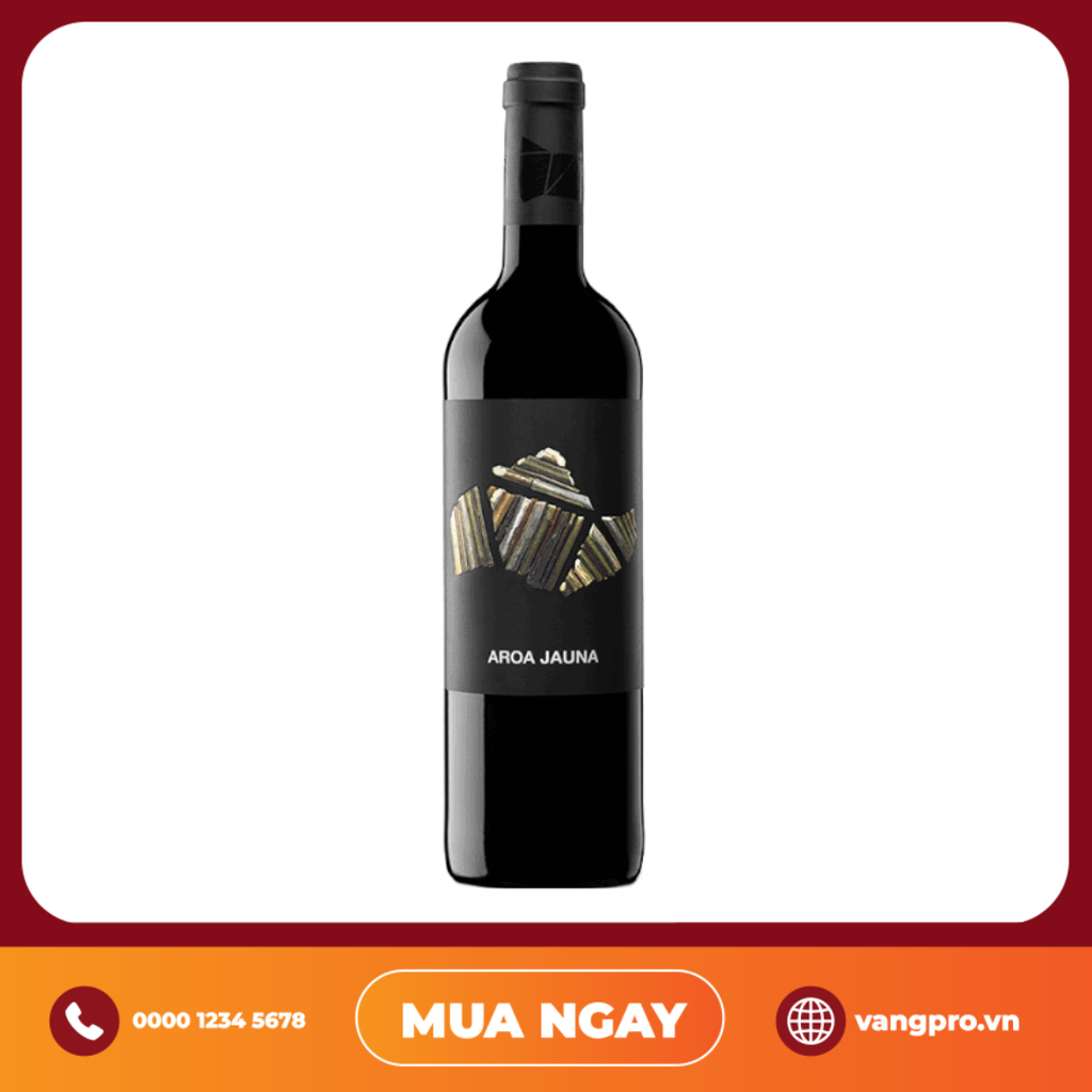 VANG ĐỎ TÂY BAN NHA AROA JAUNA CRIANZA