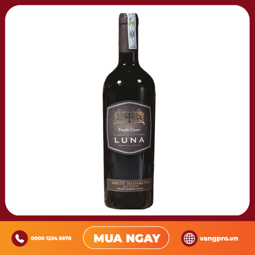 VANG ĐỎ Ý LUNA FEUDO CROCE