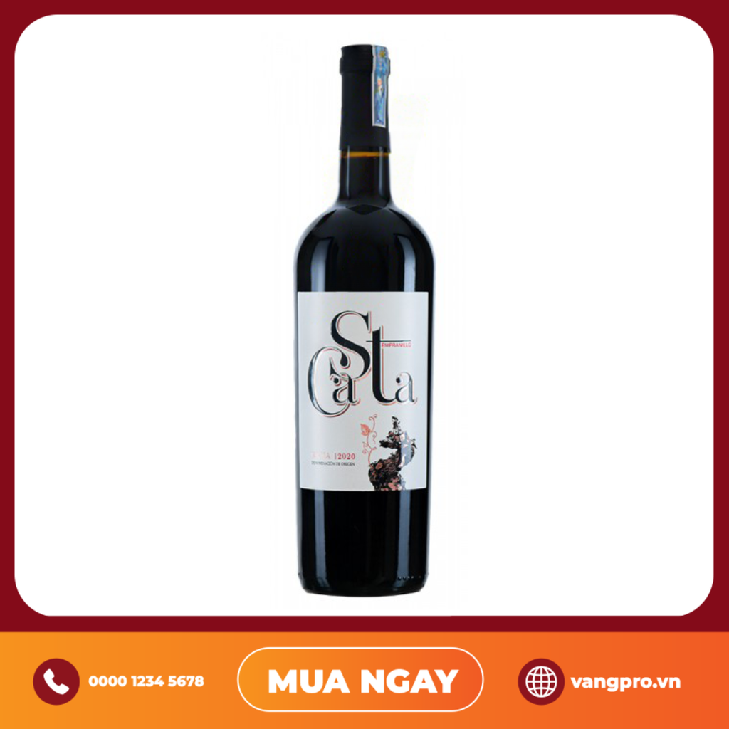 VANG ĐỎ TÂY BAN NHA CASTA TEMPRANILLO